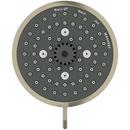 GROHE Brushed Nickel Infinity Finish Multi Function Rain O2, Jet, Massage and Rain Showerhead 