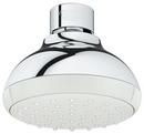 GROHE StarLight&reg; Chrome 1.5 gpm 1-Function Round Showerhead 