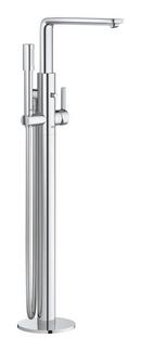 GROHE StarLight® Chrome Single Lever Handle Floor Mount Filler 