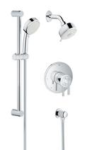 Two Handle Dual Function Shower System in StarLight Chrome