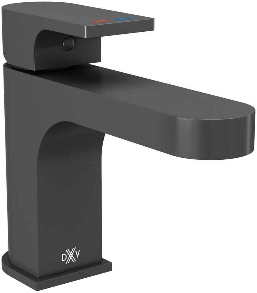 DXV Matte Black Single Handle Monoblock Bathroom Sink Faucet 