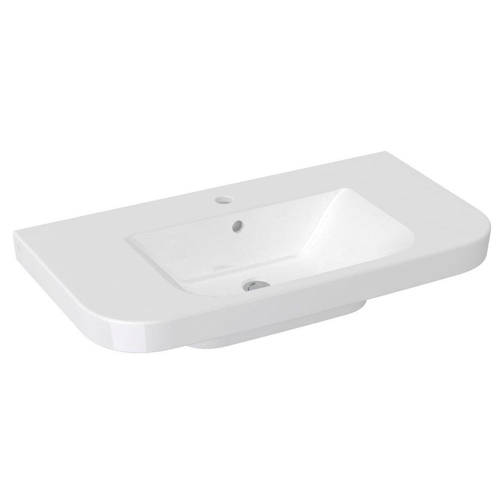 DXV Canvas White Wall Mount Bathroom Sink 