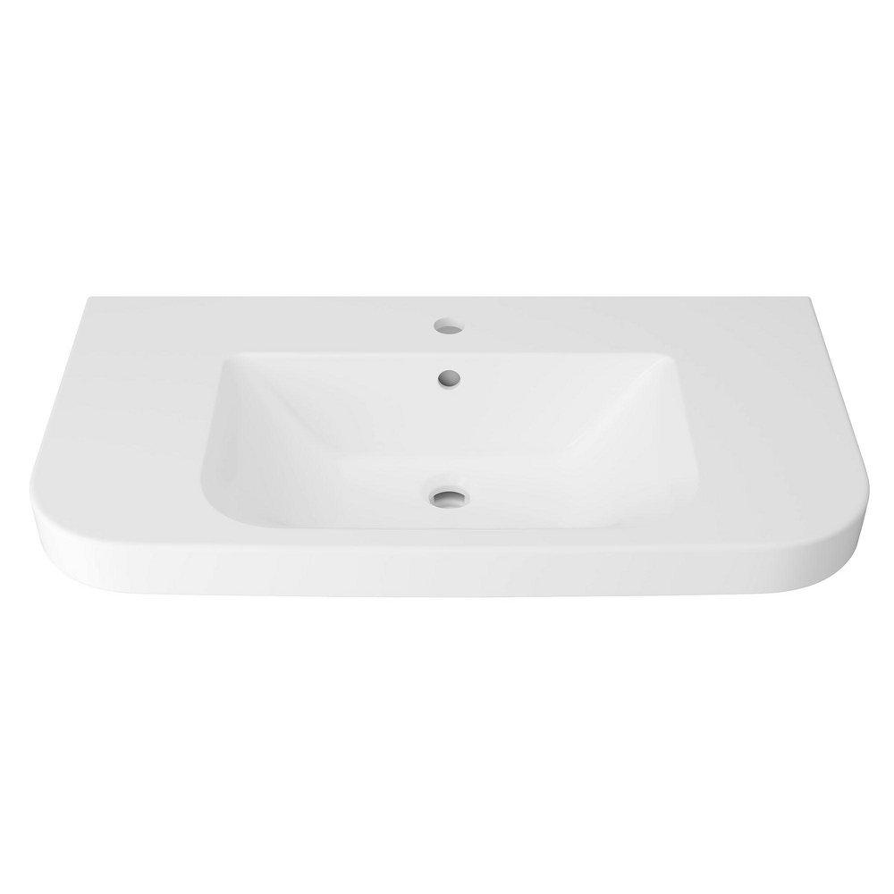 DXV Canvas White Wall Mount Bathroom Sink 