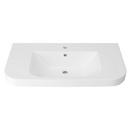 DXV Canvas White Wall Mount Bathroom Sink 