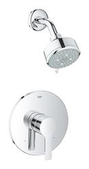 1.75 gpm Wall Mount Pressure Balance Shower Faucet Trim with Single Lever Handle in StarLight® Chrome