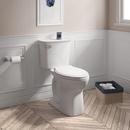 Elongated Closed Front Toilet Seat in White 