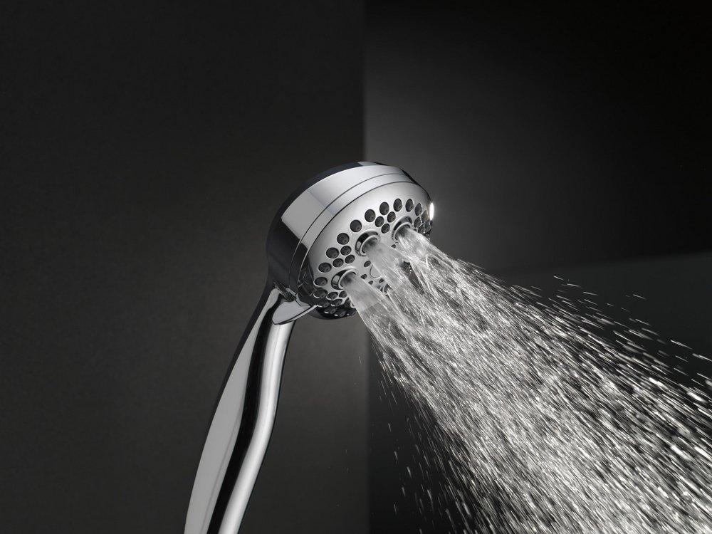 Delta Faucet Brilliance&reg; Stainless Multi Function Hand Shower 
