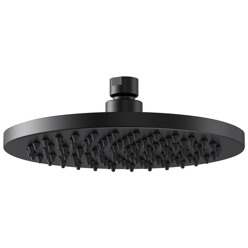 Brizo Matte Black Single Function Full Spray Showerhead 