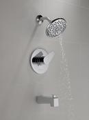 Peerless&reg; Polished Chrome Single Handle Multi Bathtub & Shower Faucet Trim Only 