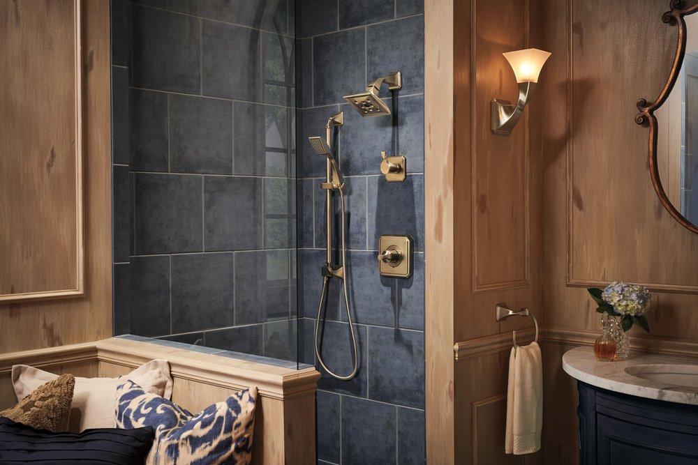 Brizo Luxe Gold Shower Arm and Set Screw 