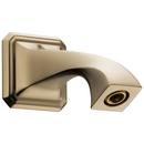 Shower Arm in Luxe Gold