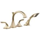 Brizo Luxe Gold Two Handle Roman Tub Faucet Trim Only 