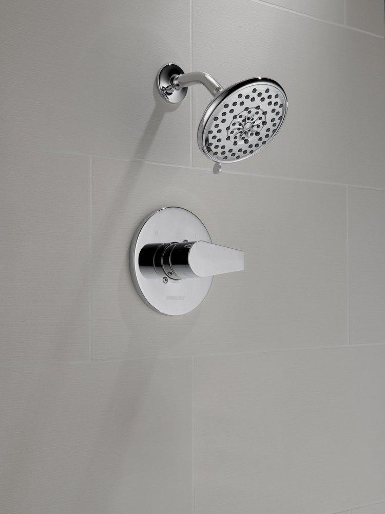 Peerless® Polished Chrome Single Handle Multi Shower Faucet Trim Only 