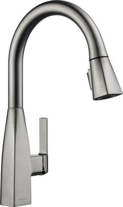 Single Handle Pull Down Kitchen Faucet in Brilliance® Stainless