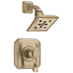 One Handle Single Function Shower Faucet in Luxe Gold (Trim Only)