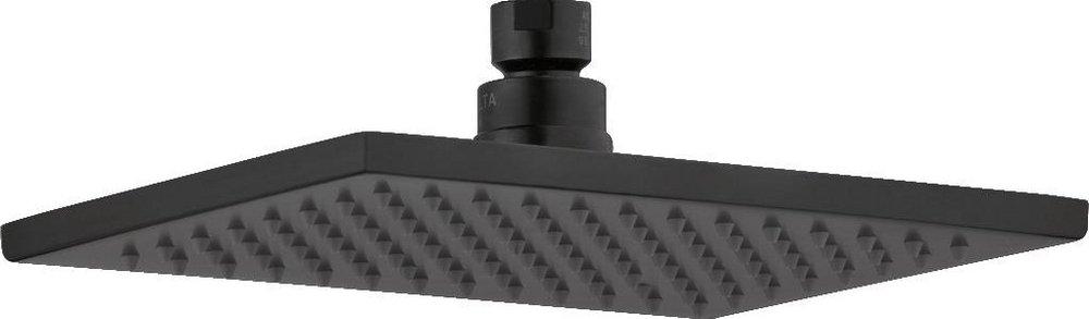 Delta Faucet Matte Black Single Function Full Body Showerhead 