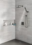 Delta Faucet Matte Black Single Function Full Body Showerhead 