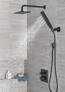 Delta Faucet Matte Black Single Function Full Body Showerhead 