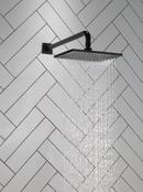 Delta Faucet Matte Black Single Function Full Body Showerhead 