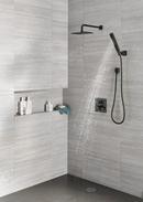 Delta Faucet Matte Black Single Function Full Body Showerhead 