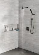 Delta Faucet Matte Black Single Function Full Body Showerhead 