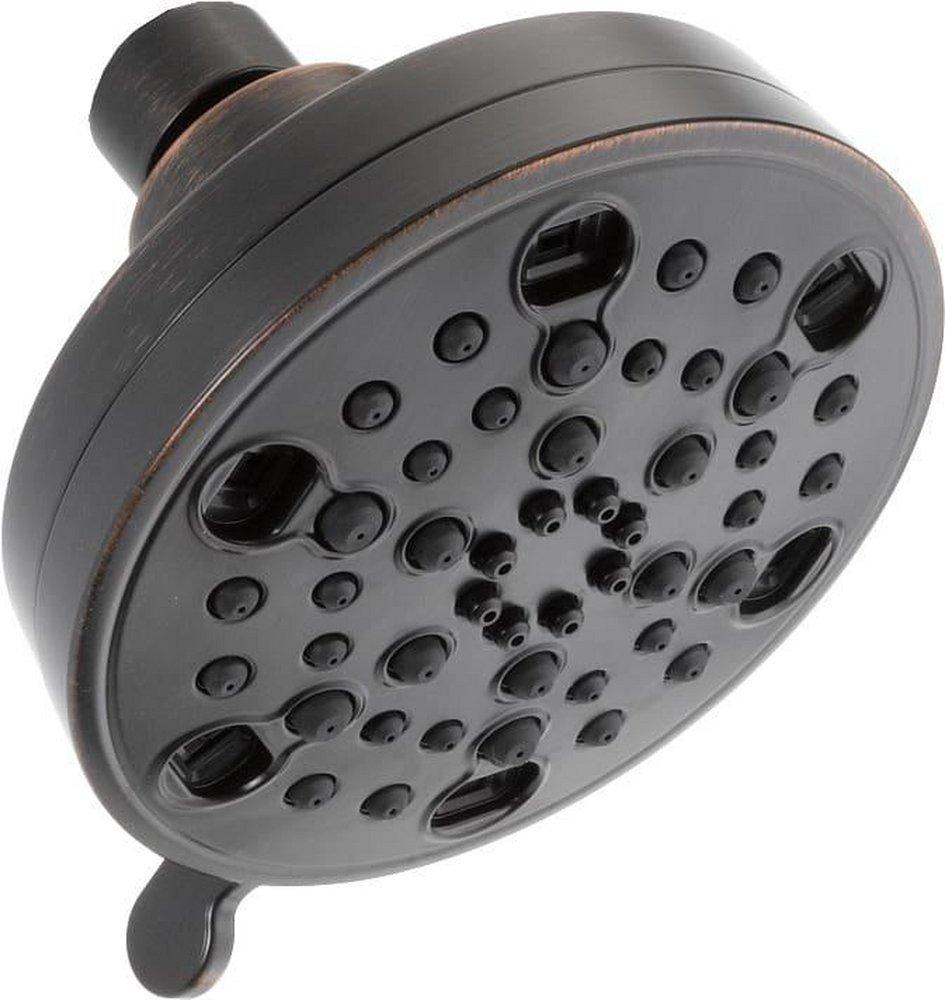 Delta Faucet Venetian&reg; Bronze Multi Function Full Body, Full Spray with Massage, H2Okinetic&reg; PowerDrench&trade; Spray, Massage and Pause Showerhead 