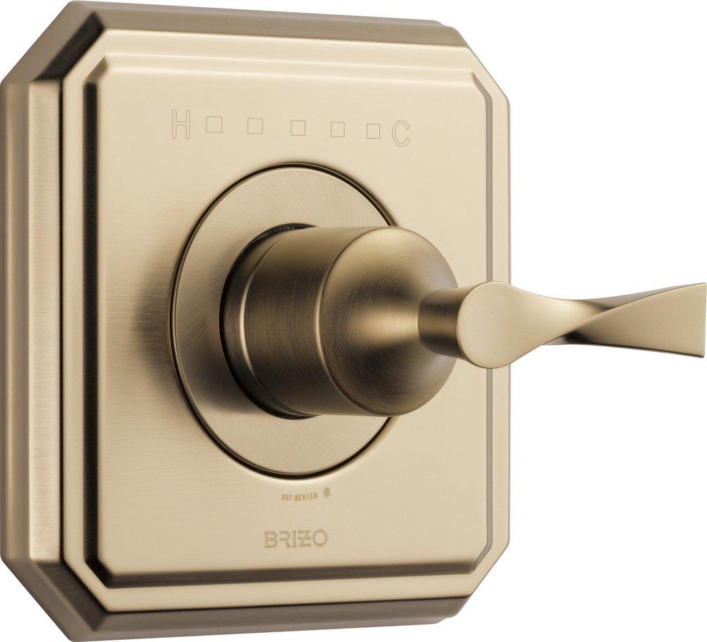 Brizo Luxe Gold Brass Valve Trim 