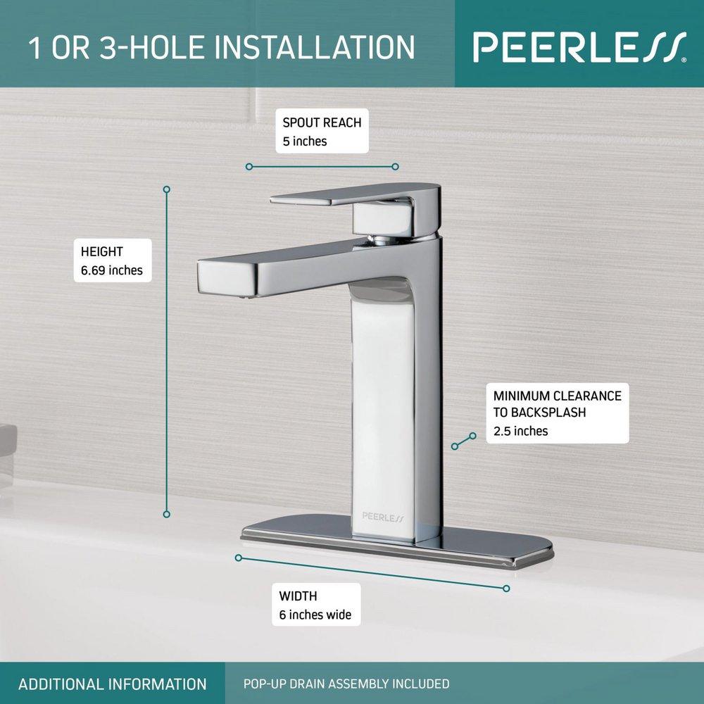 Single Handle Bathroom Sink Faucet 