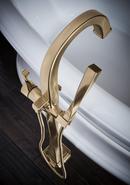 Brizo Luxe Gold Single Lever Handle Floor Mount Filler Trim Only 
