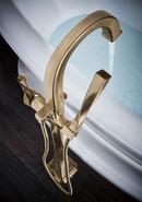 Brizo Luxe Gold Single Lever Handle Floor Mount Filler Trim Only 