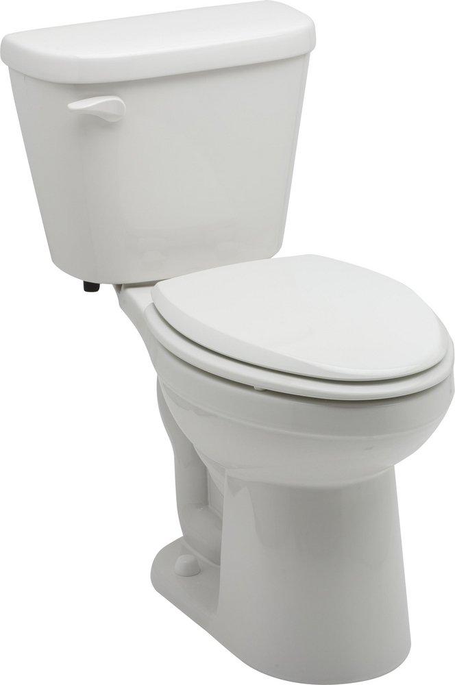 Gerber Plumbing White 1.28 gpf Elongated Toilet Bowl 