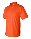 M Size Cotton and Polyester Jersey Sport Shirt in Orange
