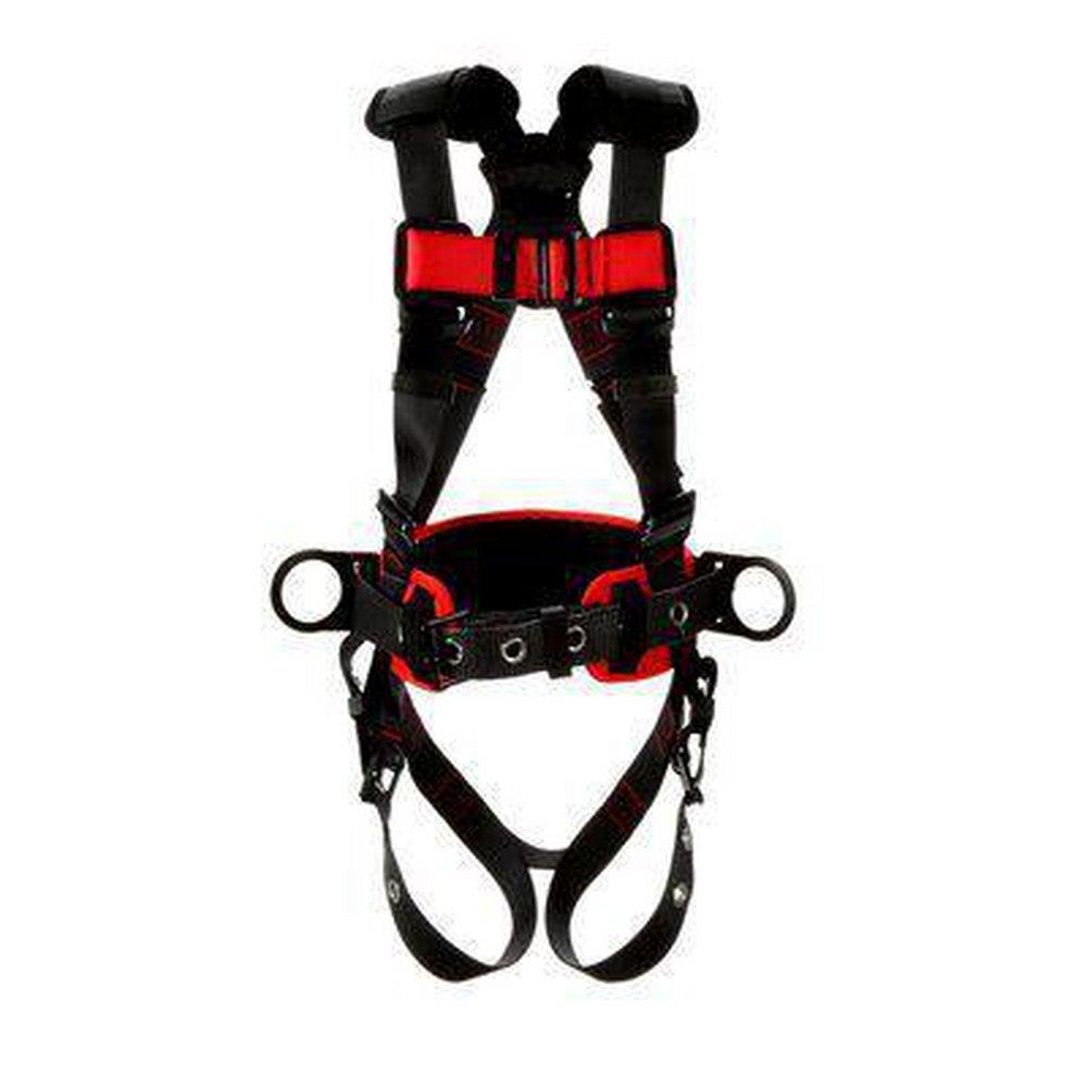PROTECTA&reg; Red Construction Style Positioning Full Body Vest Style Harness 