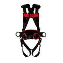PROTECTA&reg; Red Construction Style Positioning Full Body Vest Style Harness 
