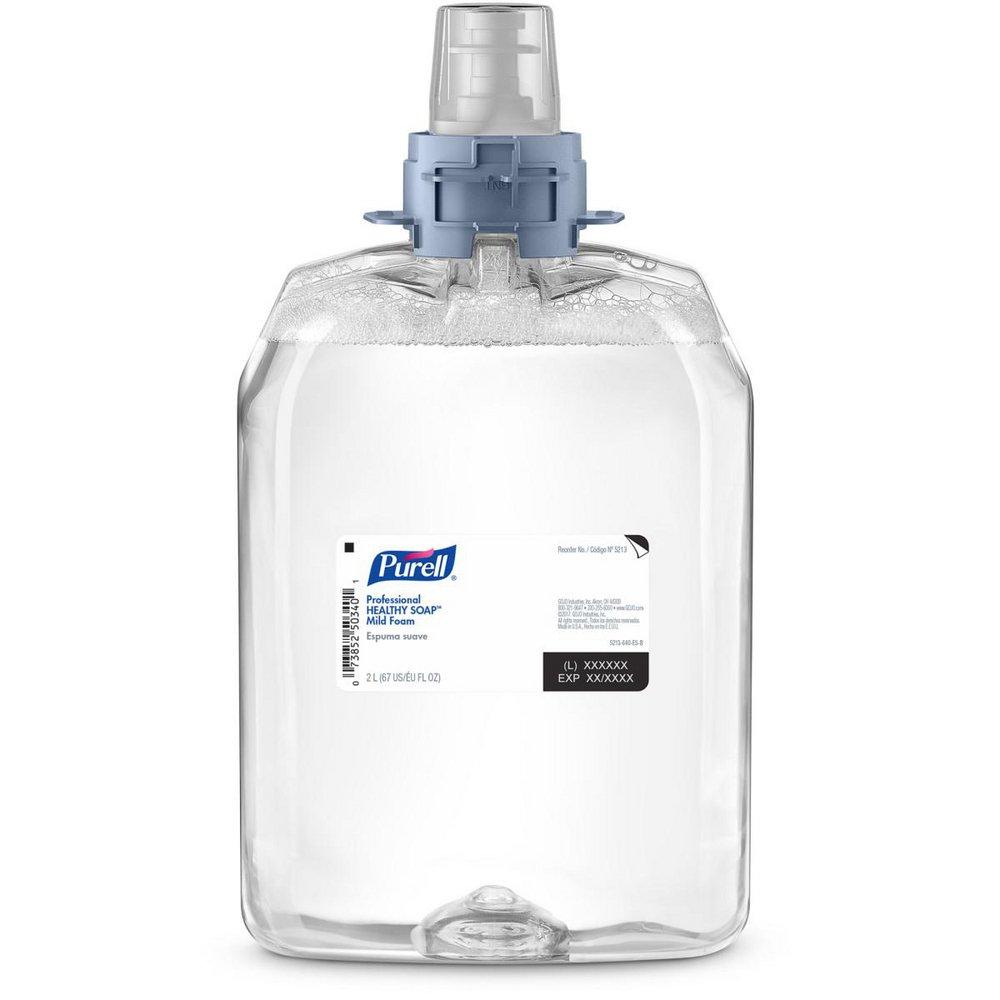 GOJO Clear Fragrance Free Foam Hand Soap (Case of 2) 