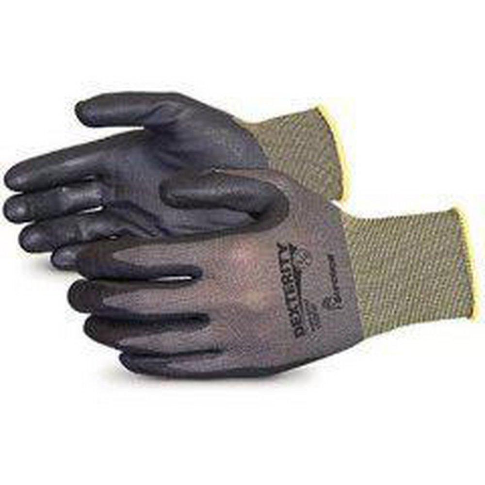 Superior Glove Works Black Nitrile Gloves in Black (Case of 25 Dozen) 