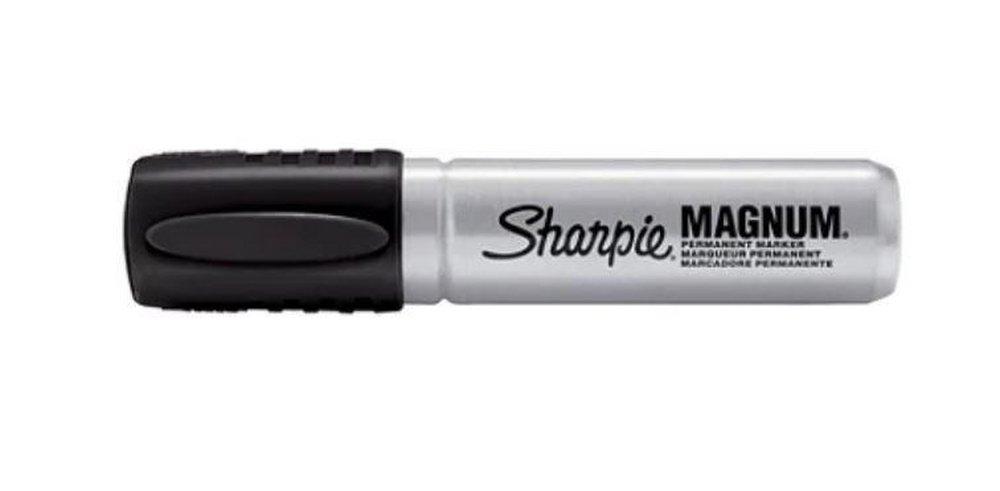 Officemax Black Aluminum Permanent Marker 