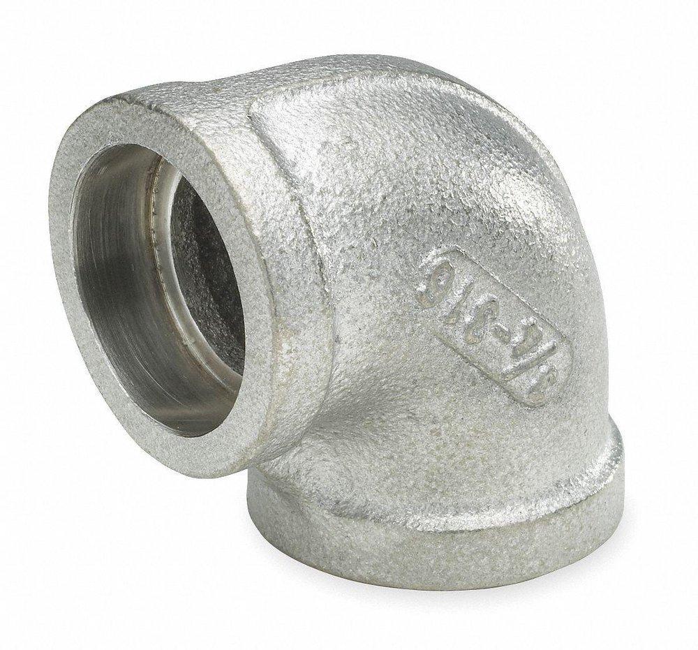 150# Socket and 304 Stainless Steel 90 Degree Elbow 