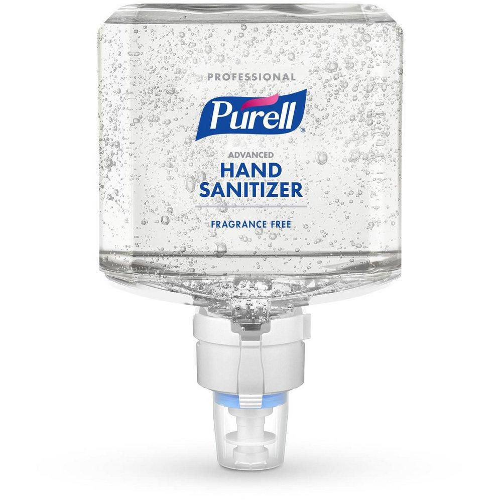 PURELL&reg; Clear Fragrance Free Gel Hand Sanitizer (Case of 2) 