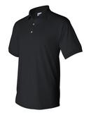 XL Size Cotton and Polyester Jersey Sport Shirt in Black