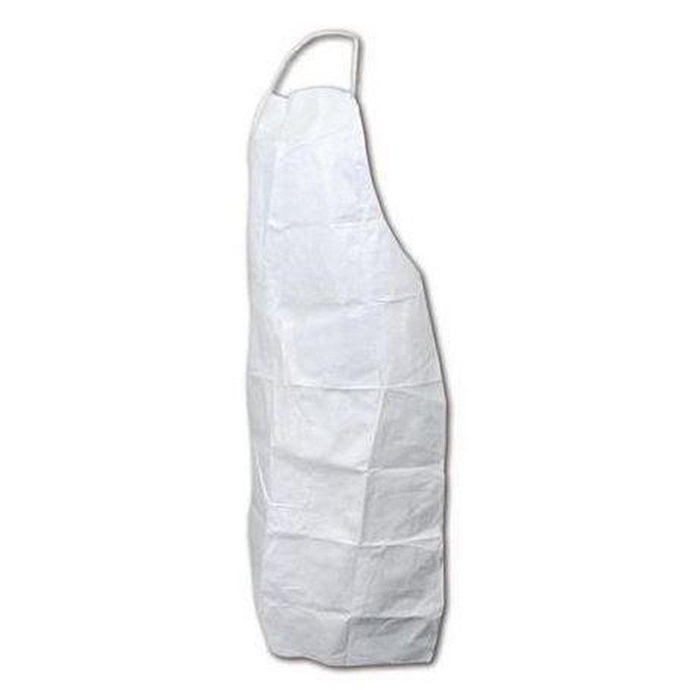 Magid Glove and Safety Manufacturing Company White 27 x 36 in. Disposable Polypropylene Bib Apron 