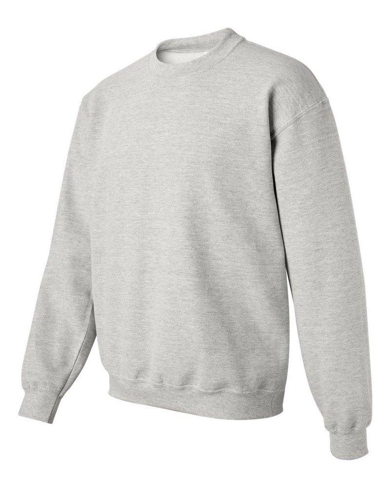 S&S Activewear Ash Grey Polyester Crewneck Sweatshirt in Ash Grey 
