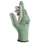 XXL Size Leather and Nylon Gloves in Grey and Yellow (Case of 3 Dozen)