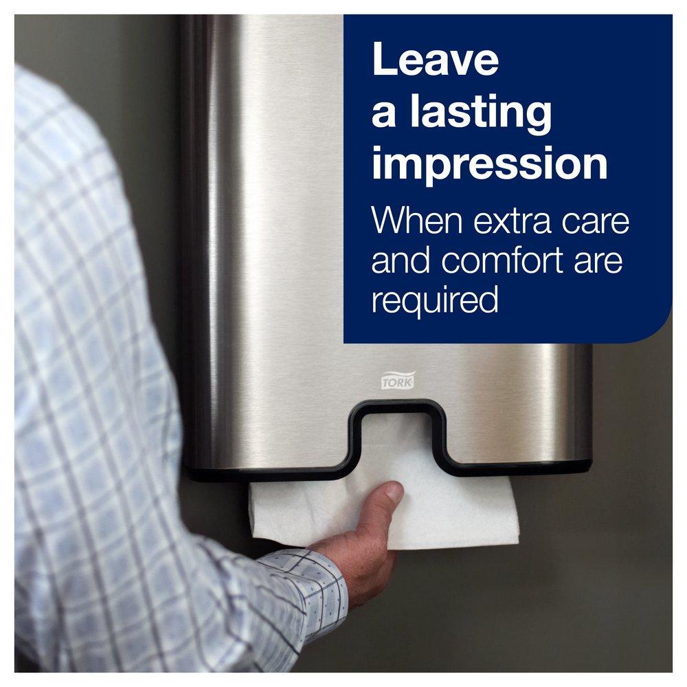 Tork Smoke Multifold and C-Fold Paper Hand Towel Dispenser 