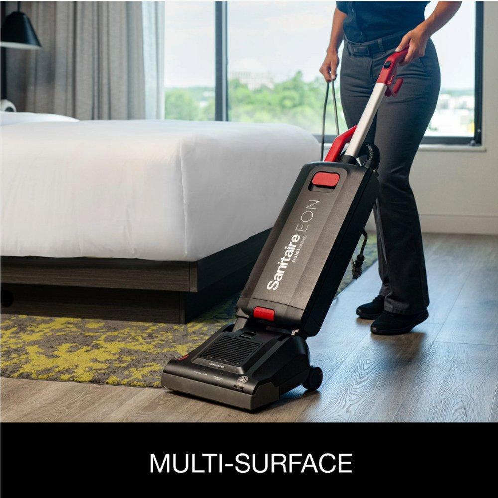 Sanitaire® Black Upright Vacuum Cleaner 