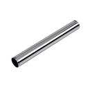 12 in. 17 ga Threaded Extension Tube in Polished Chrome