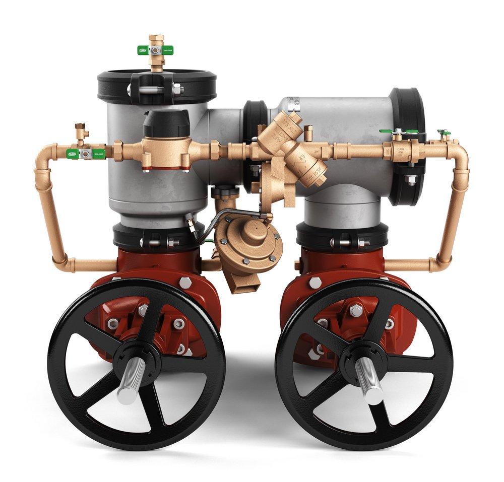 Zurn Wilkins Stainless Steel Stainless Steel Flanged 350 psi Backflow Preventer 