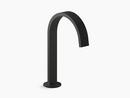 Bathroom Sink Faucet Spout in Matte Black (Handles Sold Separately)