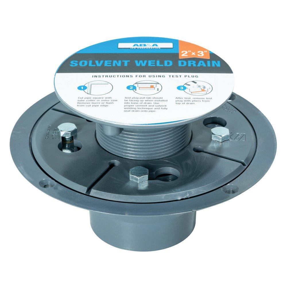 AB & A&trade; Tile Shower Round Stamped Snap 