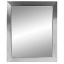 Jensen Satin Nickel 36 x 30 in. Framed Mirror 